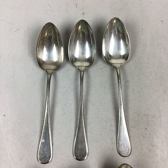 Set of 6 Geislingen Silver Plated Serving Spoons - Made In Germany - Picture 2 of 5